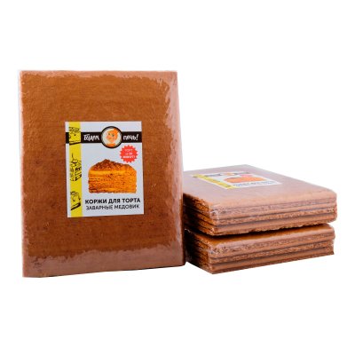 Прямоуг Заварной Медовик 3 пачки